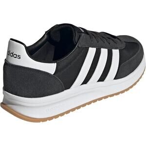 NWT adidas Men's Run 72 Sneaker, Black/White/White, 10